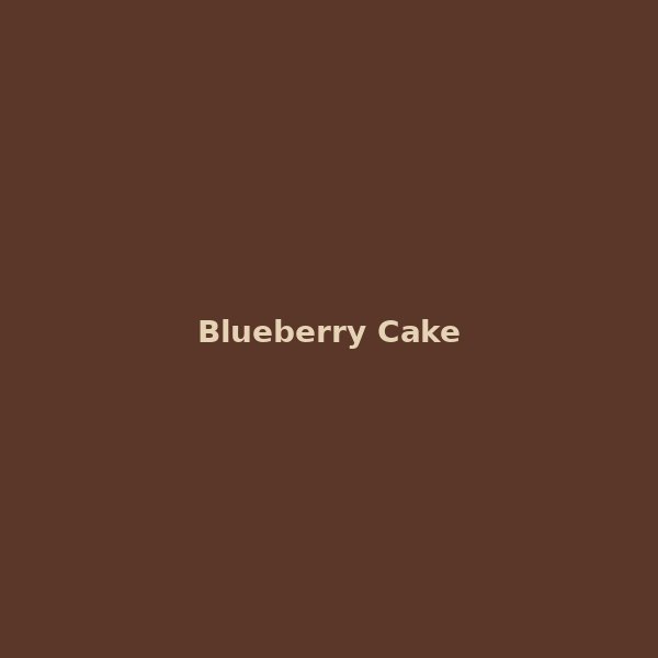 Blueberry Cake
