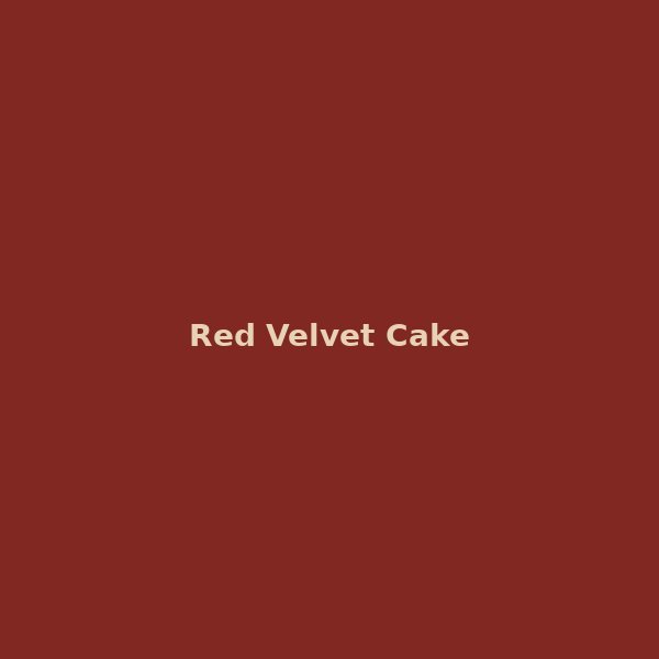 Red Velvet Cake