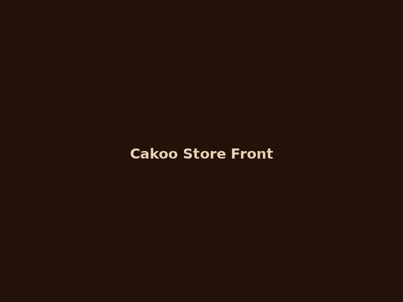 Cakoo store front