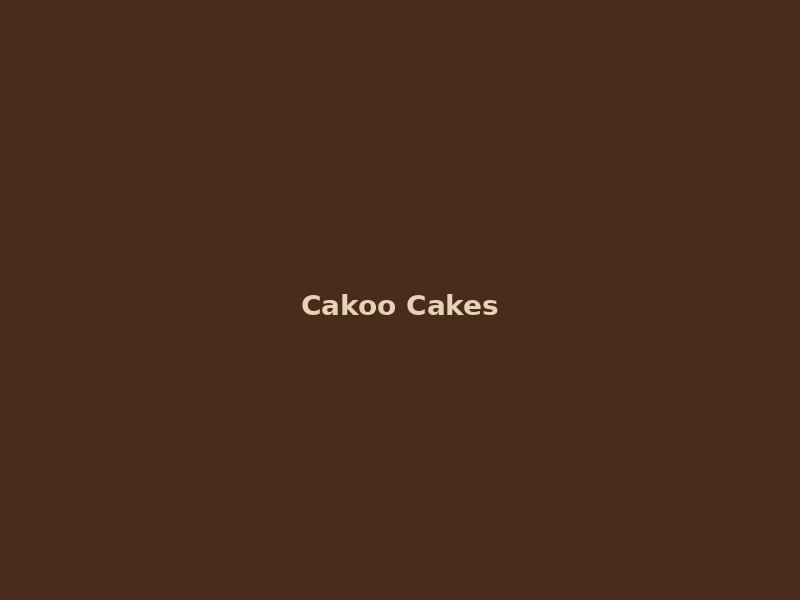 Cakoo cakes